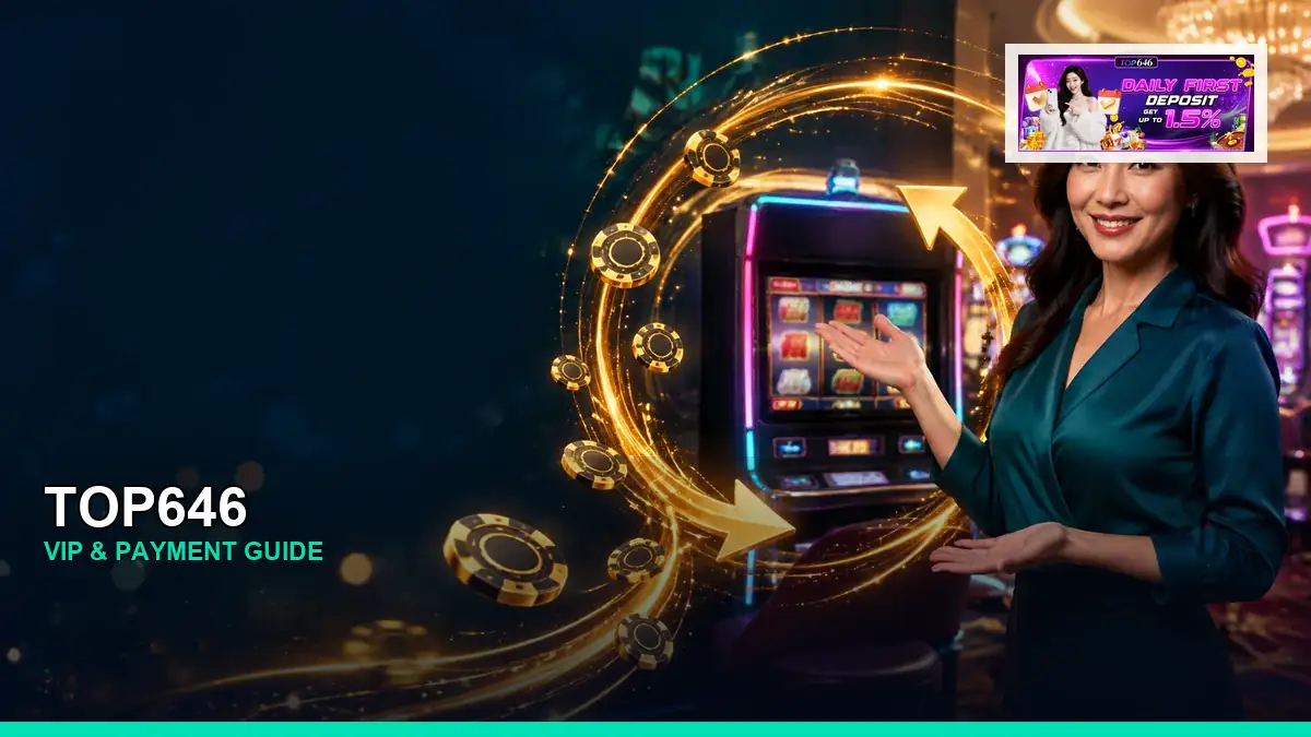 TOP646 VIP rewards and payment guide for Philippine players
